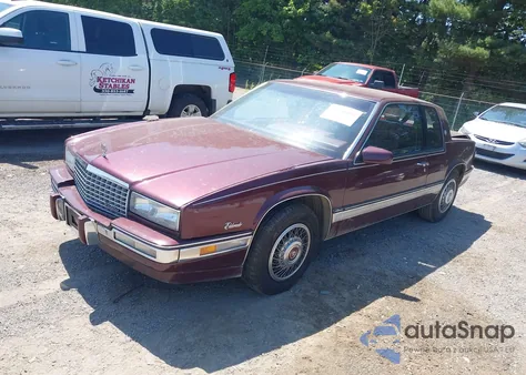 1989 Cadillac Eldorado from USA, damaged, VIN 1G6EL1154KU618059